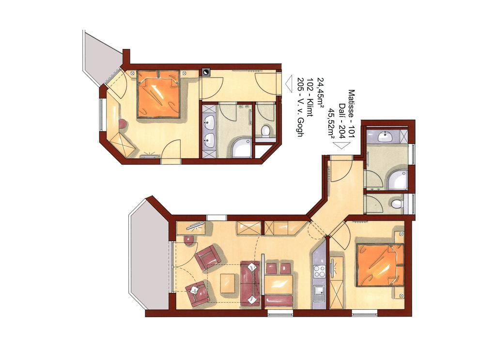 Appartements Lueftenegger マウテルンドルフ エクステリア 写真